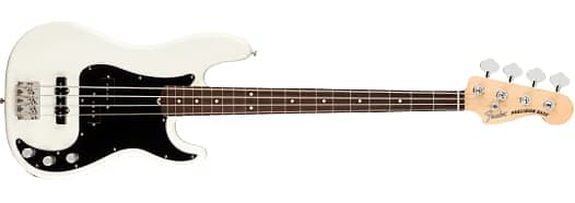 Fender American Performer Precision Bass, Rosewood Fingerboard, Arctic White - US22078859