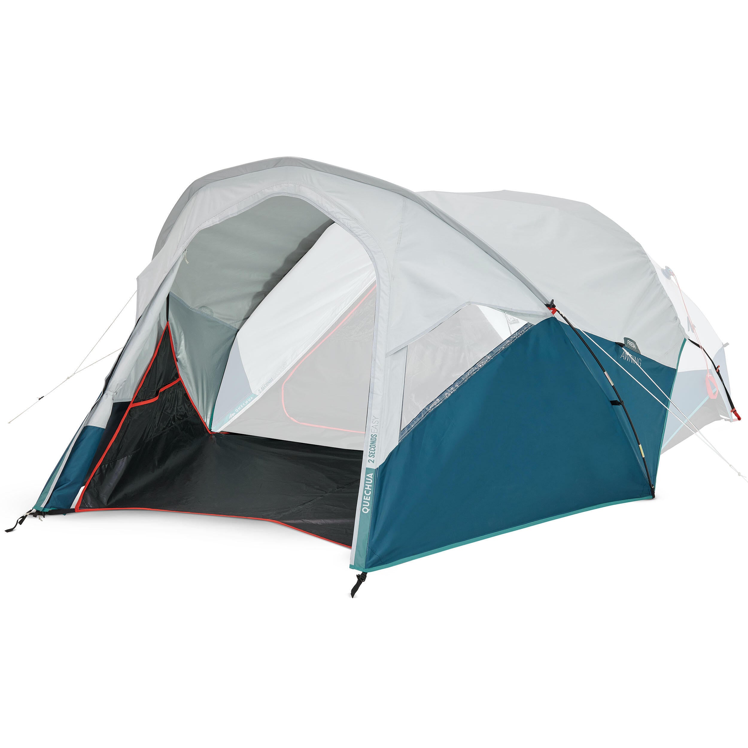 Canopy tent Quechua 2 Seconds Easy Fresh, white/blue