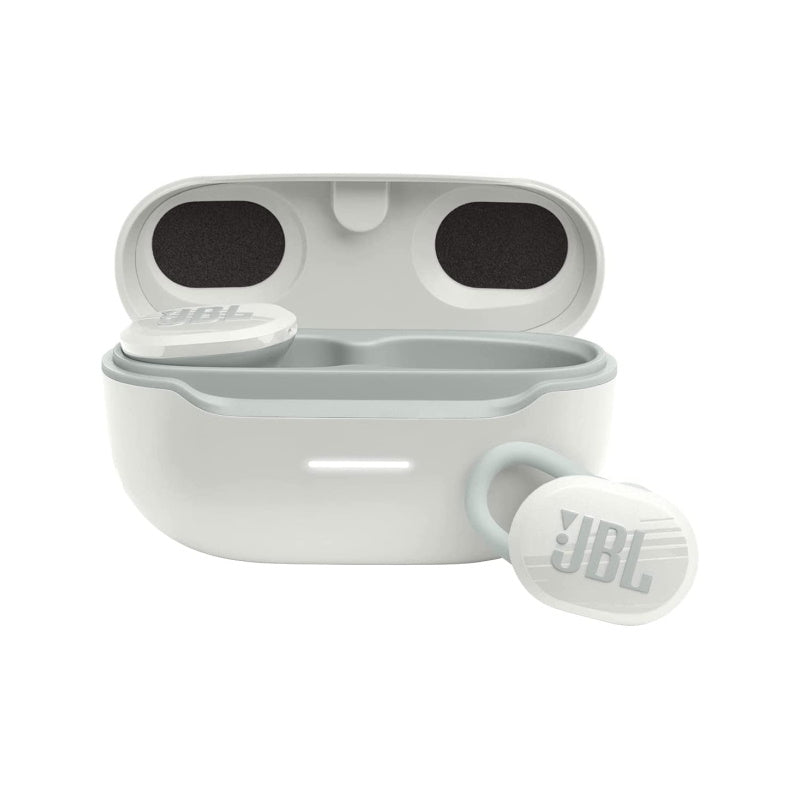 JBL Endurance Race wireless headphones, white