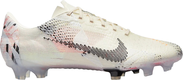 حذاء Nike Mercurial Vapor Next Nature FG 'Sail Light Arctic Pink' باللون الكريمي