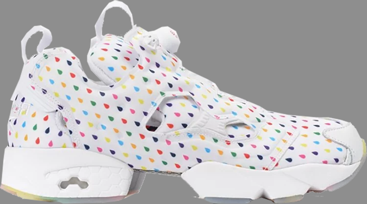 حذاء رياضي Reebok instapump fury 'rainbow'، متعدد الألوان