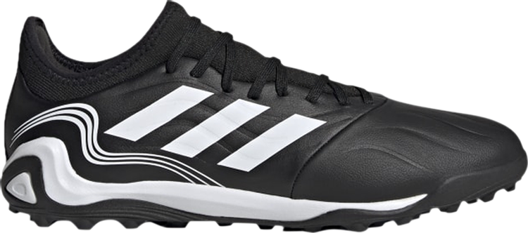 حذاء رياضي Adidas Copa Sense.3 TF 'Core Black White' باللون الأسود