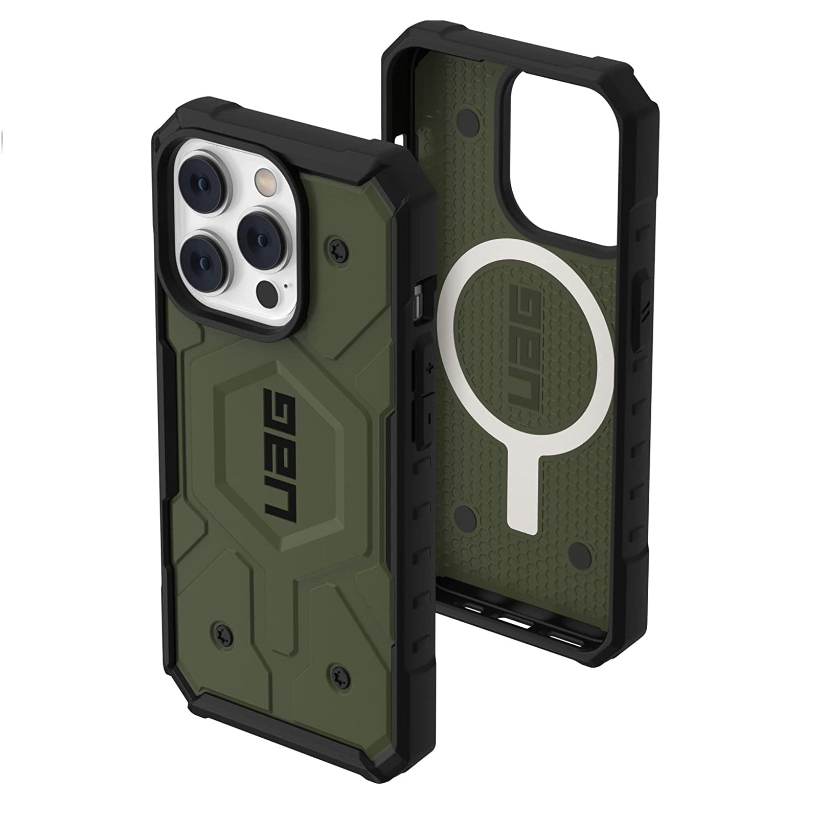 Case UAG Pathfinder iPhone 14 Pro, Olive