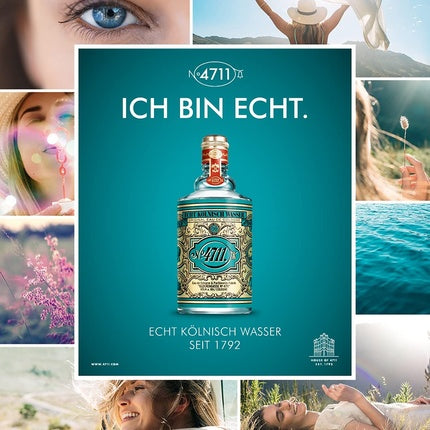 4711 Echt Kolnisch Wasser Eau de Cologne, watch bottle, 25 ml classic refreshing unisex scent