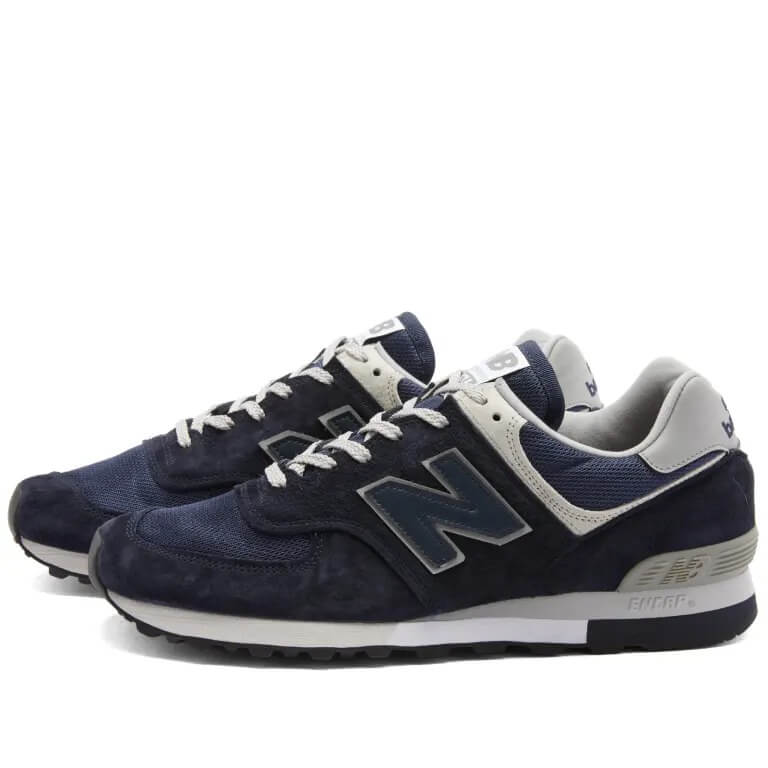 Women's sneakers New Balance OU576PNV Made in UK, dark blue/gray