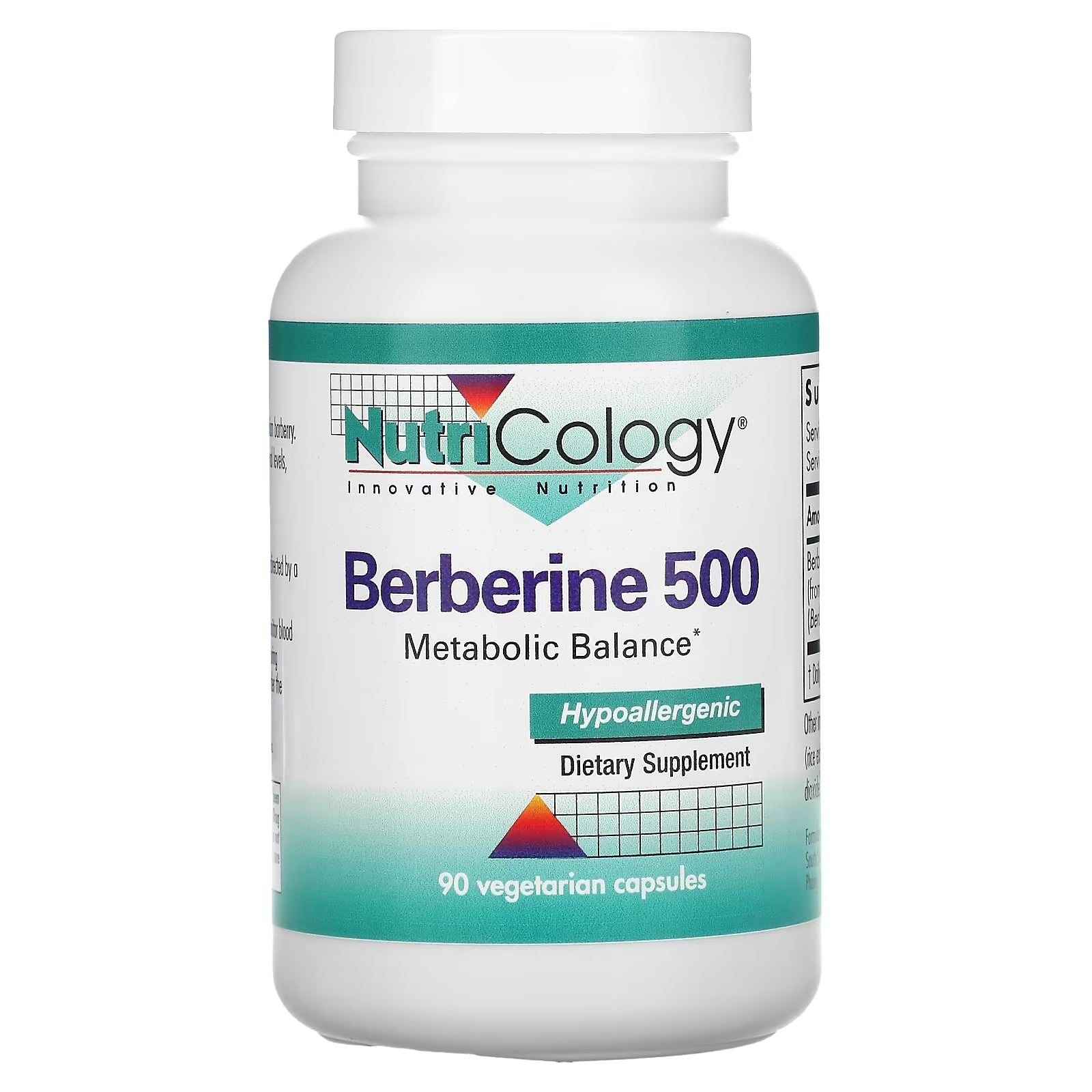 Nutricology Berberine-500, 90 Vegetarian Capsules