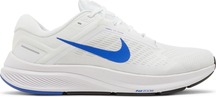 حذاء رياضي Nike Air Zoom Structure 24 'White Hyper Royal' باللون الأبيض