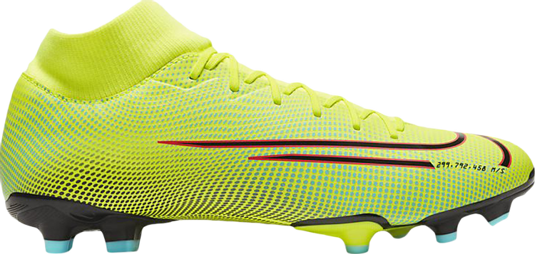 Nike Mercurial Superfly 7 Academy MDS MG 'Lemon Venom Aurora' Boots, Yellow