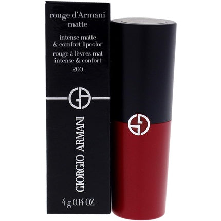 Matte lipstick Giorgio Armani Rouge d'Armani No. 200 nude brown 4 g Emporio Armani