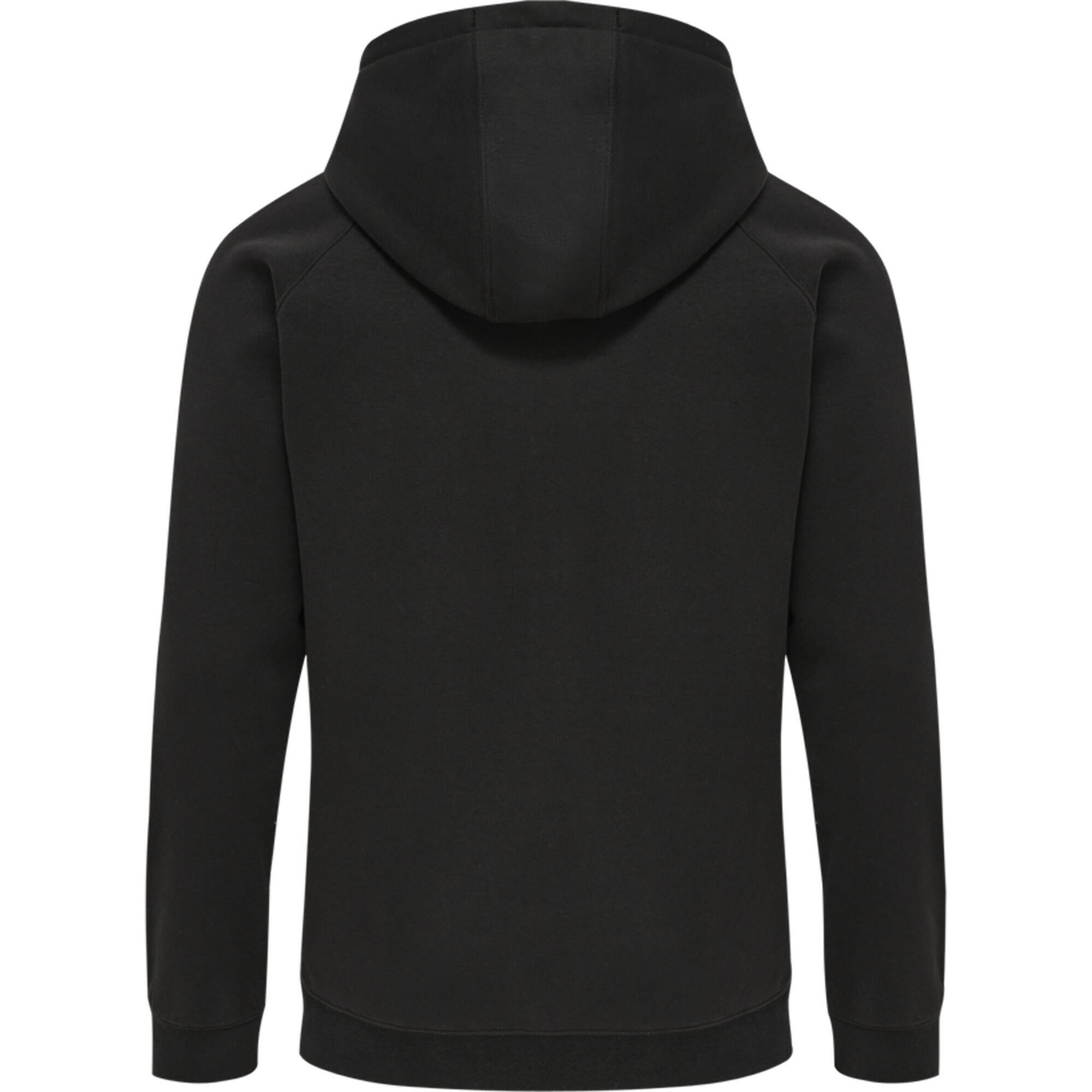 Hmlred Classic Zip Hoodie Hoodie Mens HUMMEL, black