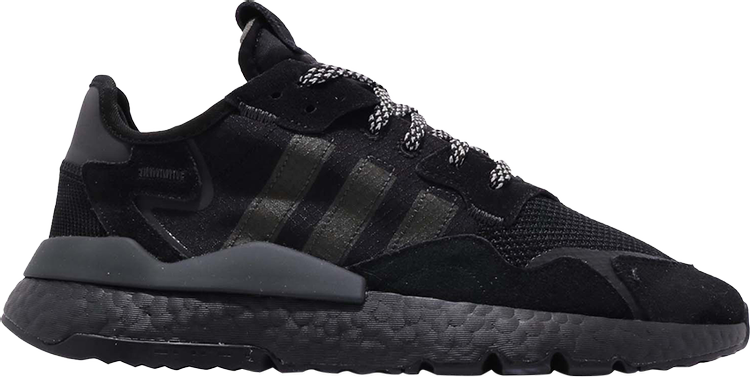 Adidas Nite Jogger J 'Carbon' Sneakers, Black