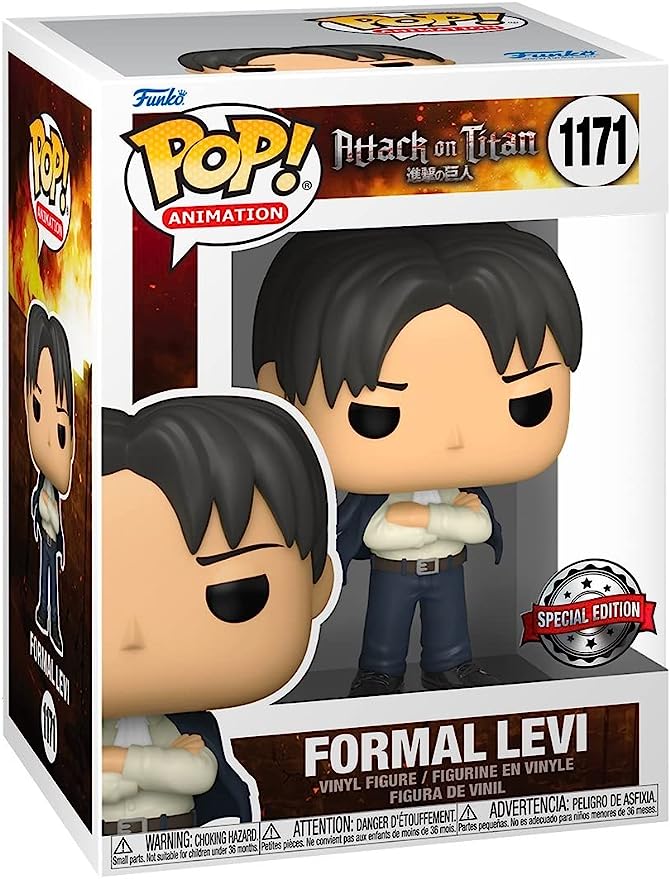 Funko POP! Anime Attack on Teen Titan Formal Levi