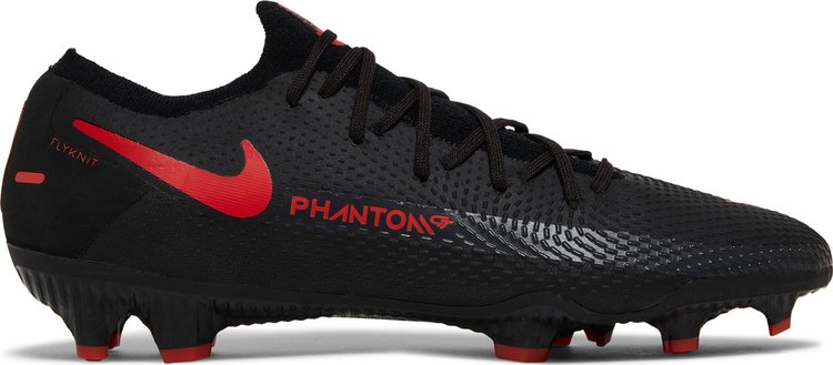 Nike Phantom GT Pro FG 'Black Chile Red' Boots, Black