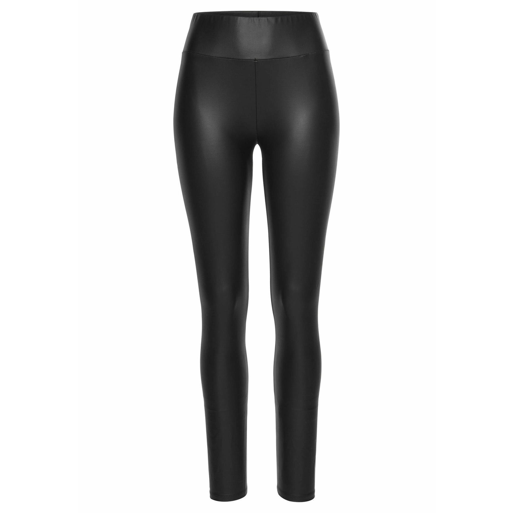 Women's thermal leggings LASCANA, black