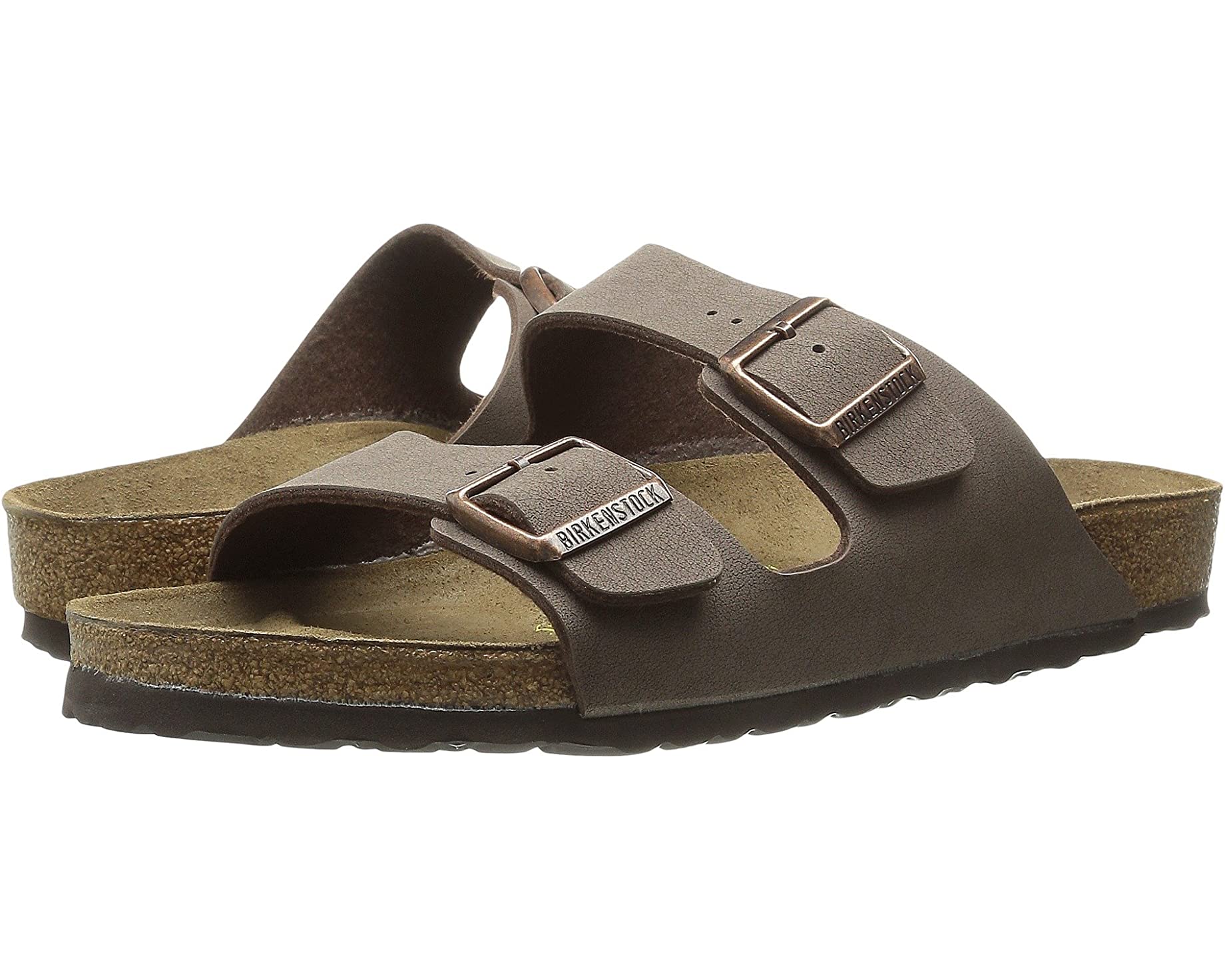 Sandals Arizona - Birkibuc (Unisex) Birkenstock, mocha birkibuc