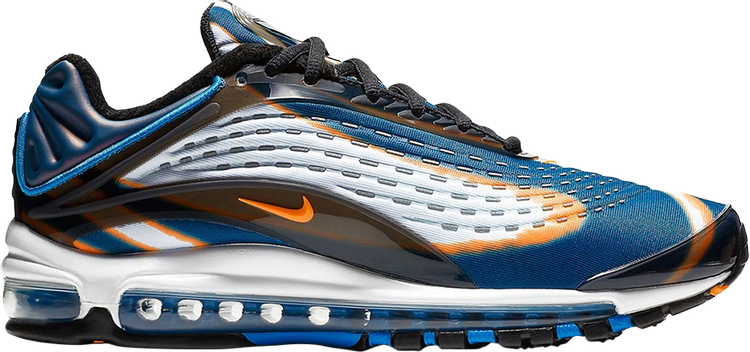 حذاء رياضي Nike Air Max Deluxe 'Blue Force' باللون الأزرق