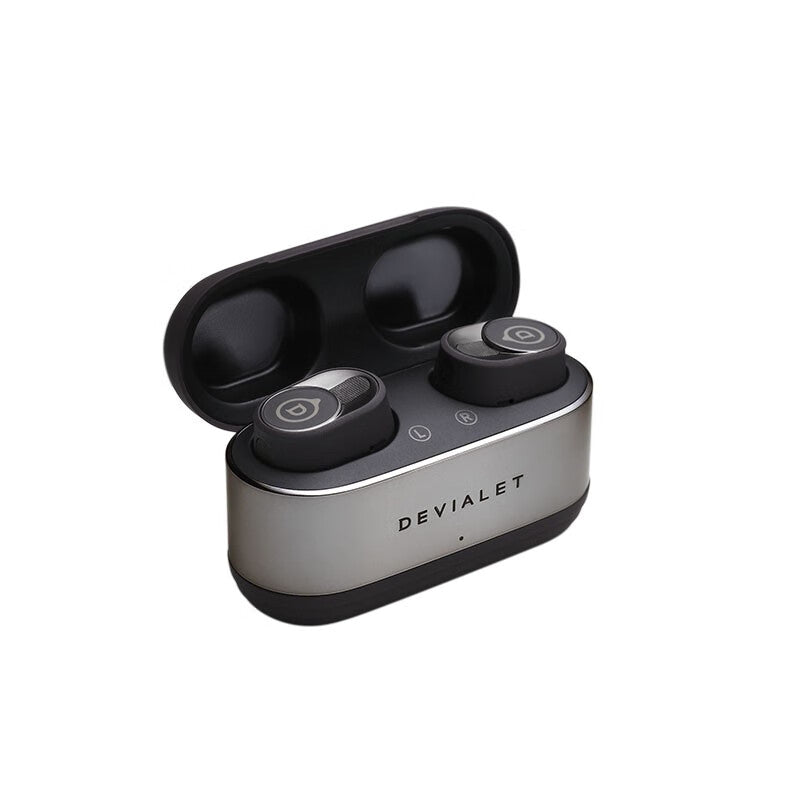 Devialet Gemini II Wireless Headphones, Black/Silver