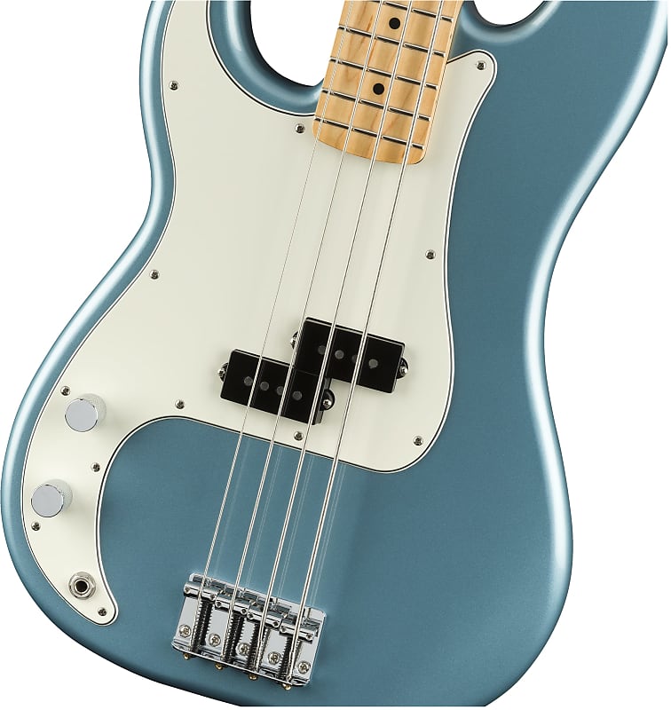 Fender Player Precision Left-handed Bass - Tidepool with Maple Fingerboard Player Precision Bass Left-handed