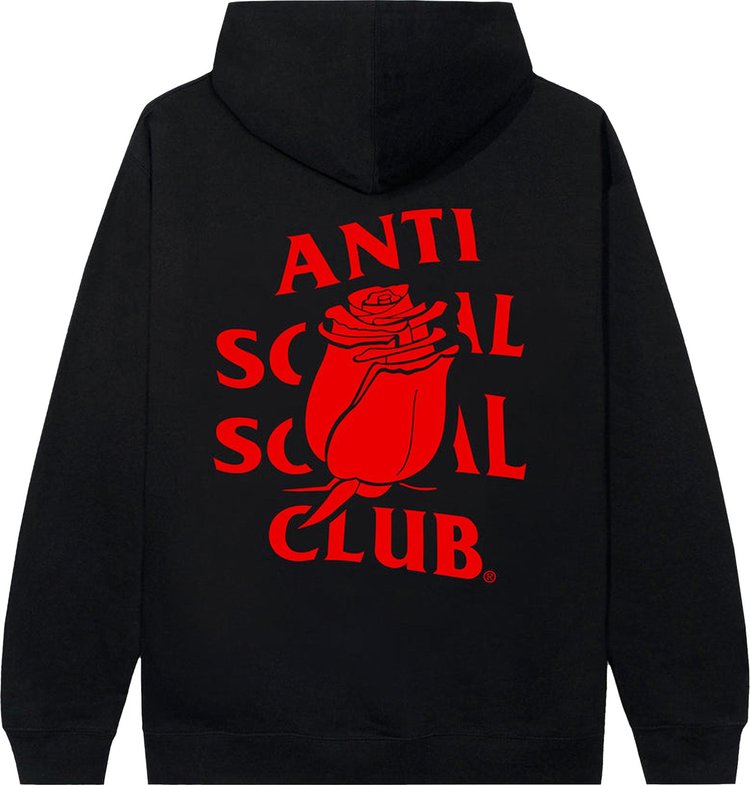 Anti Social Social Club Rose Mary Hoodie Black