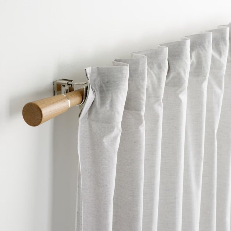 Curtain rod with accessories Ikea Kagelkaktus