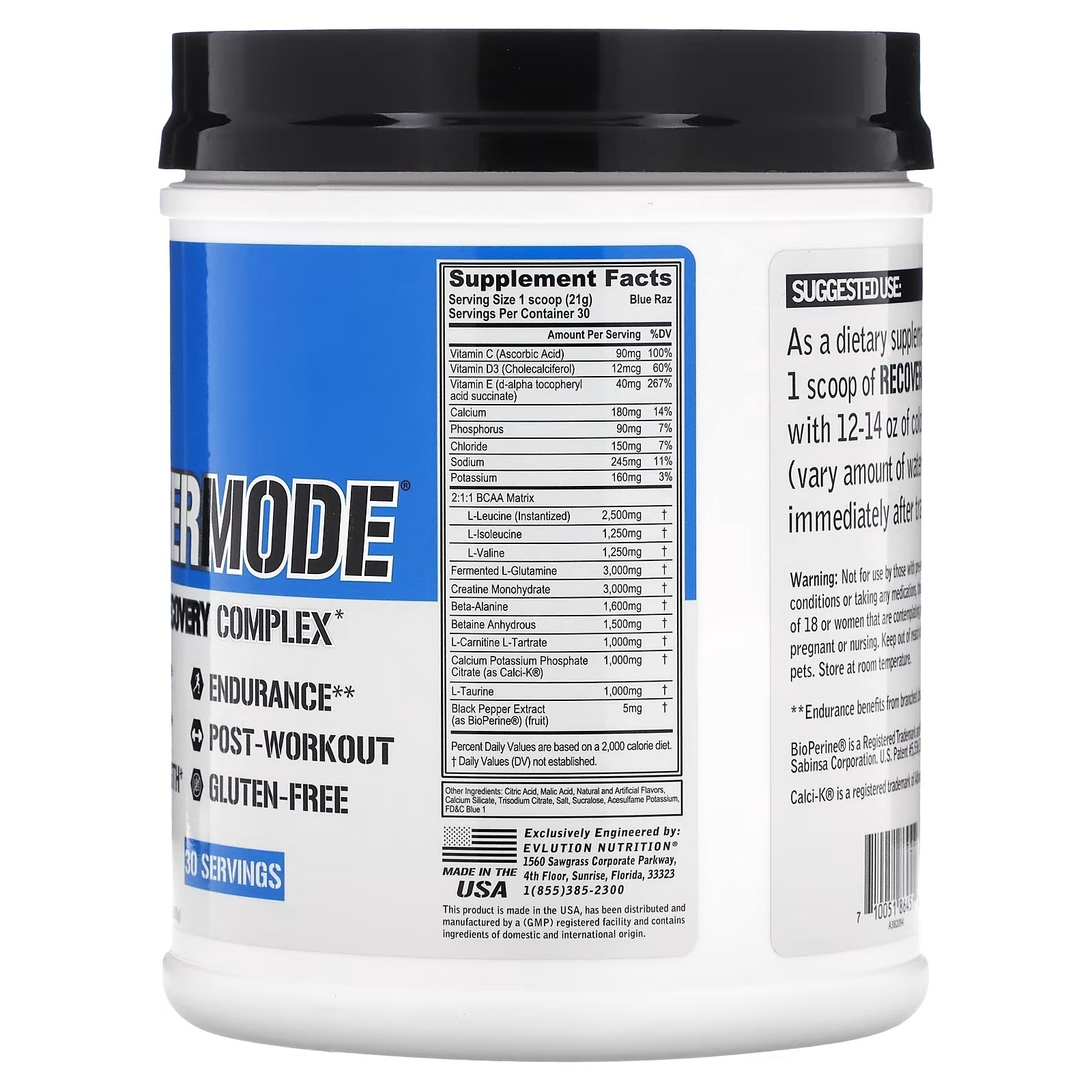 Complex Recovery EVLution Nutrition RECOVERMODE, 630 g