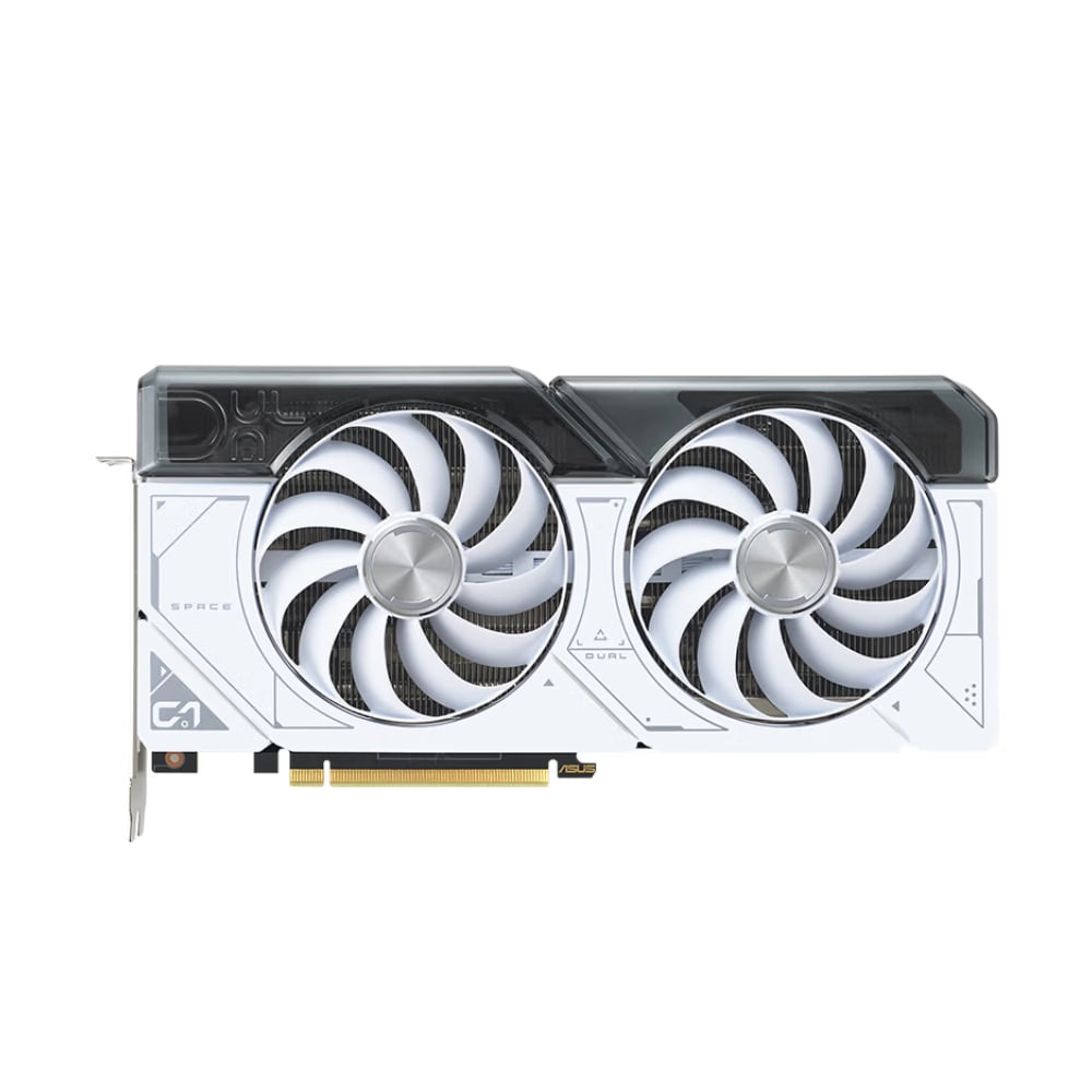 Video card Asus DUAL GeForce RTX 4070 SUPER White OC Edition, 12 GB, white