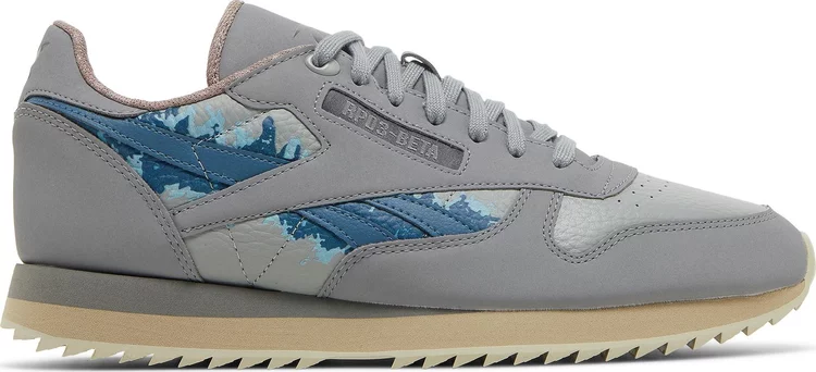 Sneakers jurassic world x classic leather ripple 'blue and beta' Reebok, gray