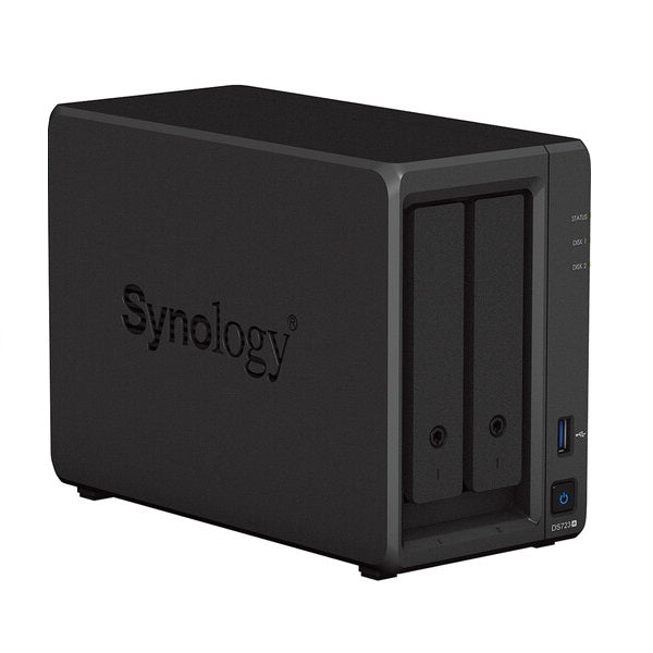 Synology DS723+ NAS 2-Bay Network Storage, Black