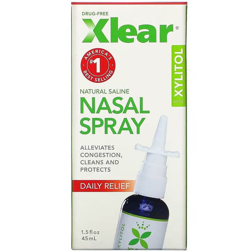 Xlear Xylitol Nasal Spray, 45 ml