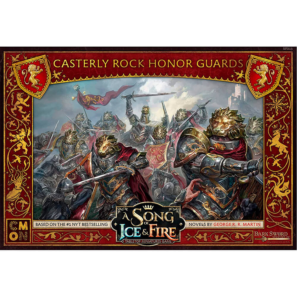 Additional set for CMON A Song of Ice and Fire Tabletop Miniatures Game, Casterly Rock Honor Guards