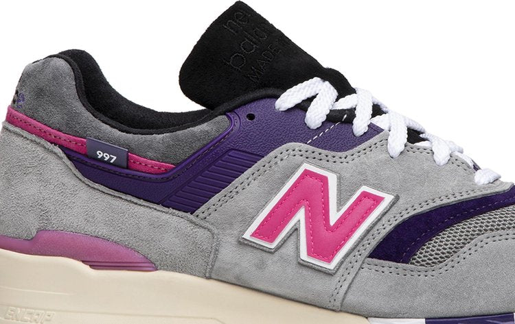 New Balance Kith x United Arrows & Sons x 997 'Grey Pink' Sneakers