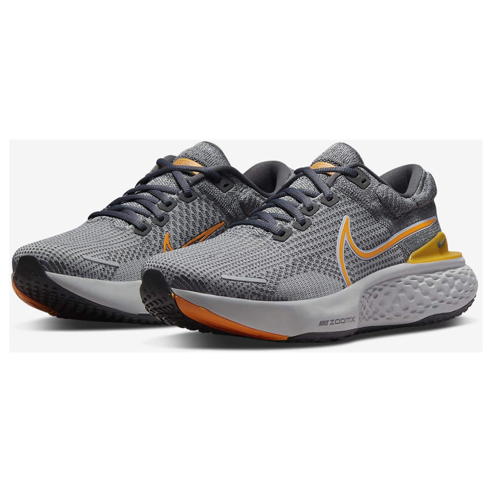 Nike Invincible Run 2 sneakers, grey/orange