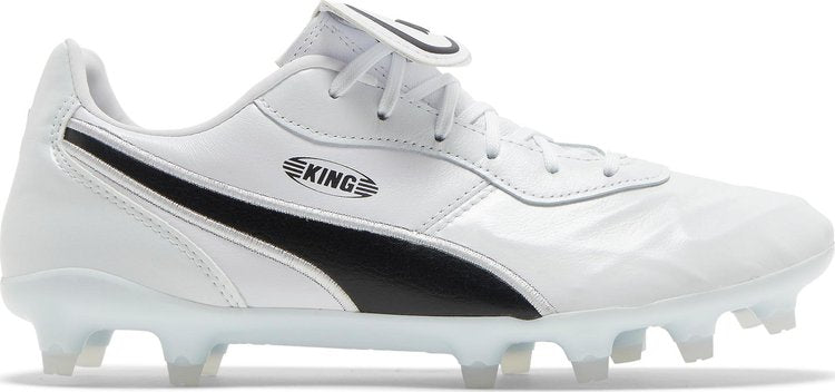 حذاء Puma King Top FG باللون الأبيض، أبيض