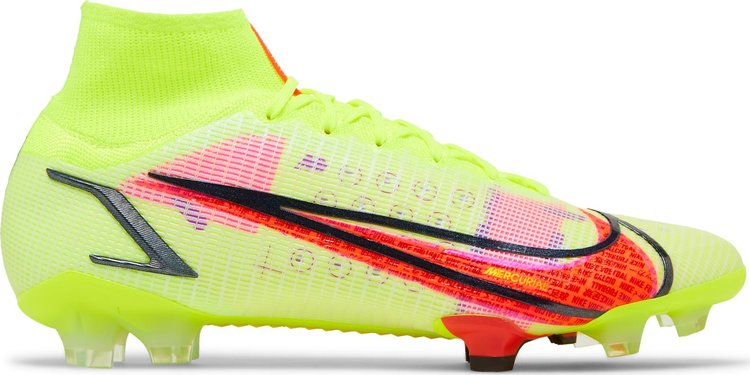 Nike Mercurial Superfly 8 Elite FG 'Motivation Pack' Boots, Green