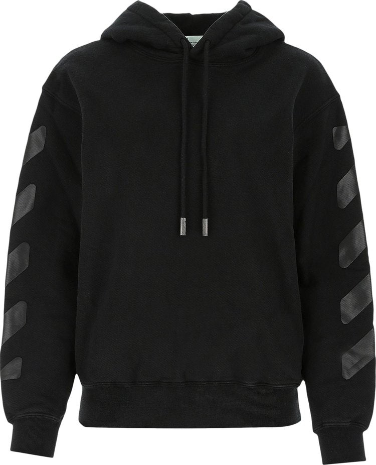 Off-White Diag Oversize Hoodie 'Black', black