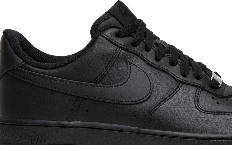 Nike Air Force 1 '07 'Black' Sneakers, black