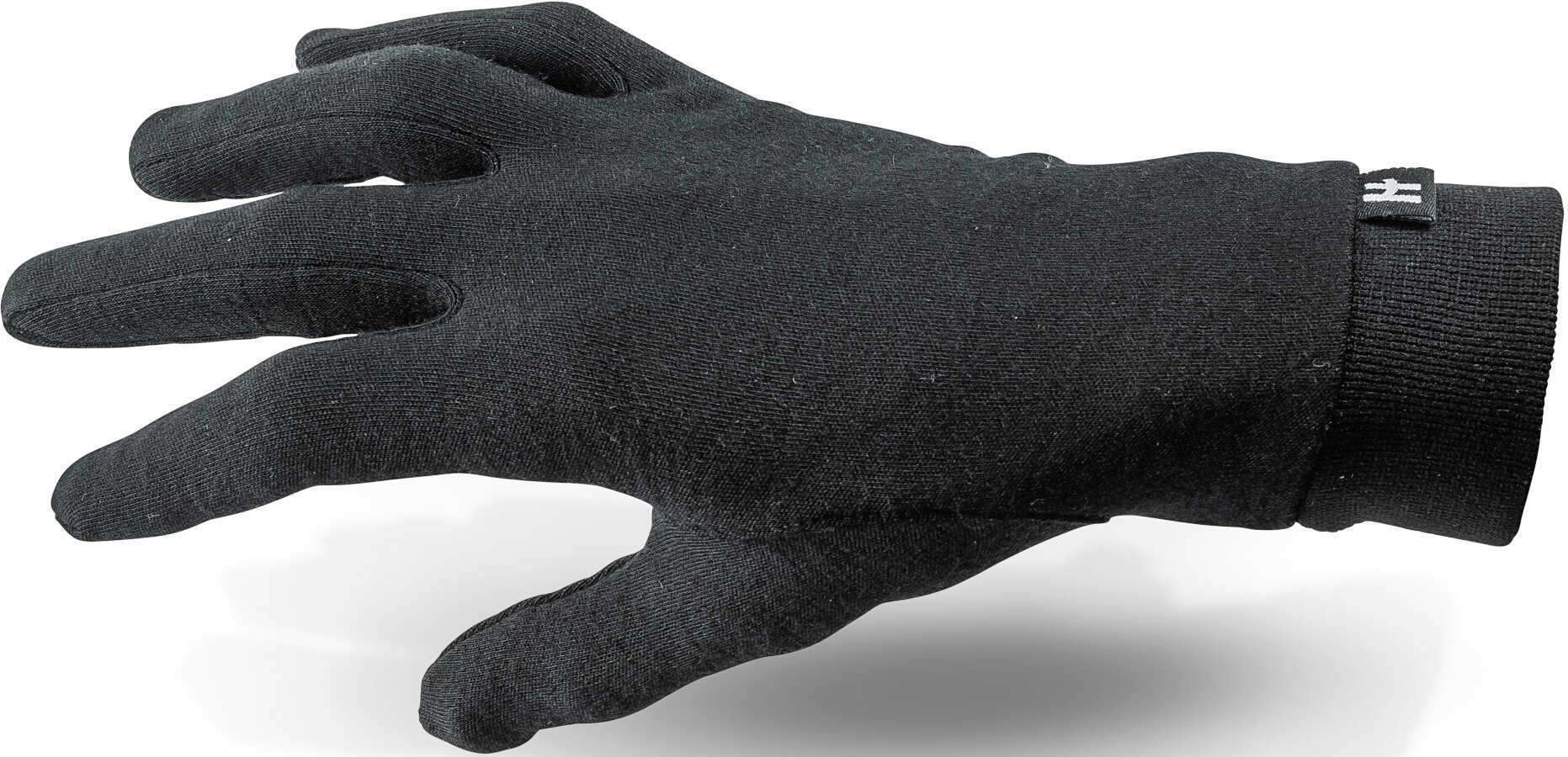 Halvarssons Wool inner gloves, black