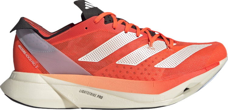 Adidas Adizero Adios Pro 3 sneakers, red