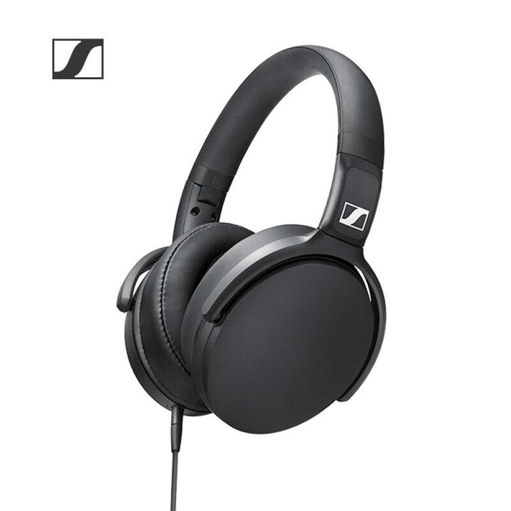 سماعات رأس Sennheiser HD400S مع ميكروفون، أسود