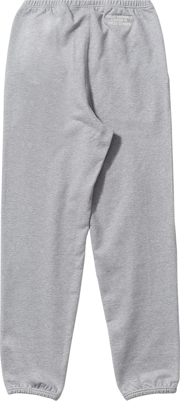 adidas x Wales Bonner Fleece Pants 'Medium Gray Heather', gray