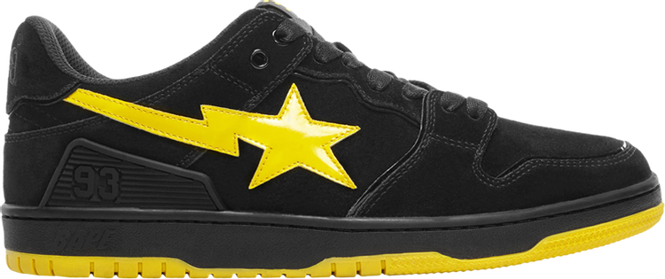 Sneakers Sk8 Sta Black Electric Yellow, black