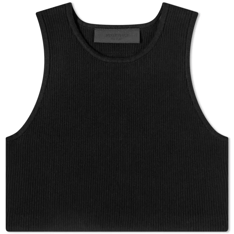 Fear of God ESSENTIALS sports top, black