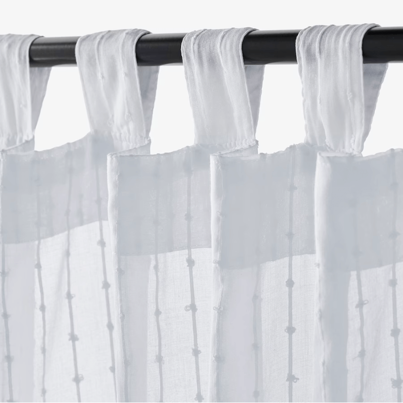 Curtains Ikea Matilda 2 pcs, white