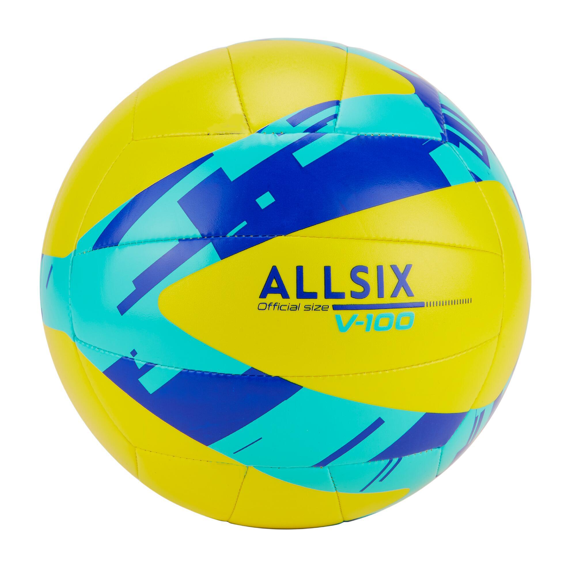 Volleyball V100 yellow ALLSIX