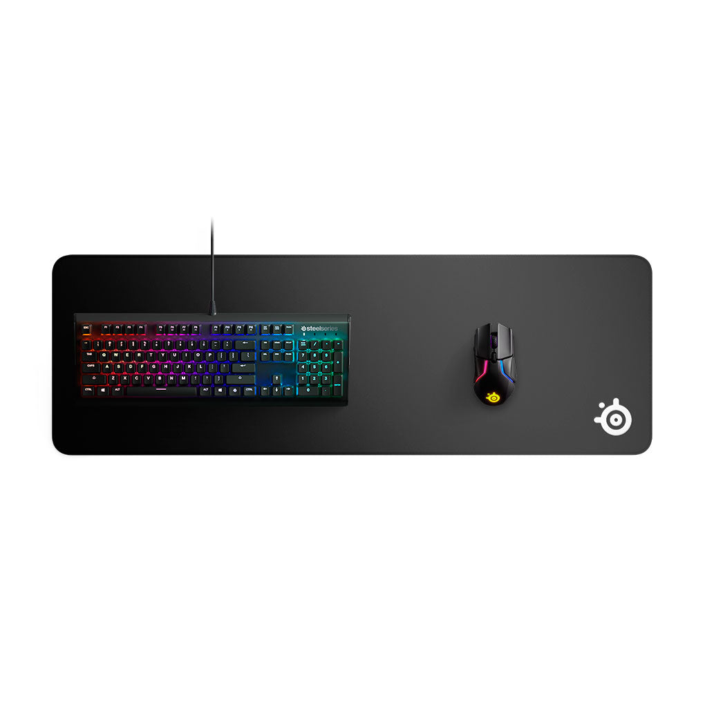 Gaming mouse pad SteelSeries QcK Edge XL, black