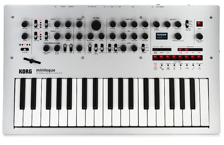 جهاز توليد الصوت Korg Minilogue Synthesizer Korg Minilogue Synth