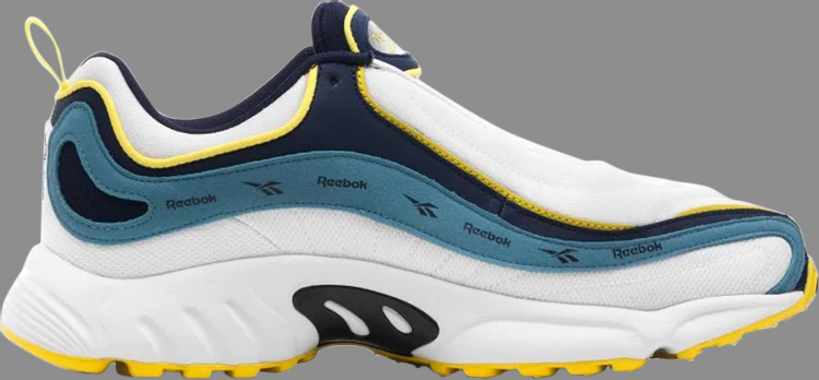 حذاء رياضي Reebok dmx daytona 'vector white navy' باللون الأبيض