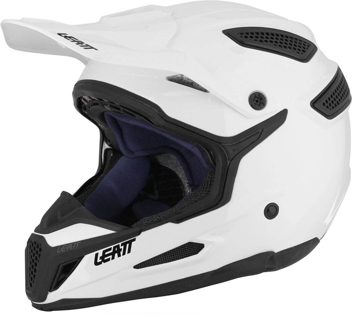 Leatt GPX 5.5 Motocross Helmet, White