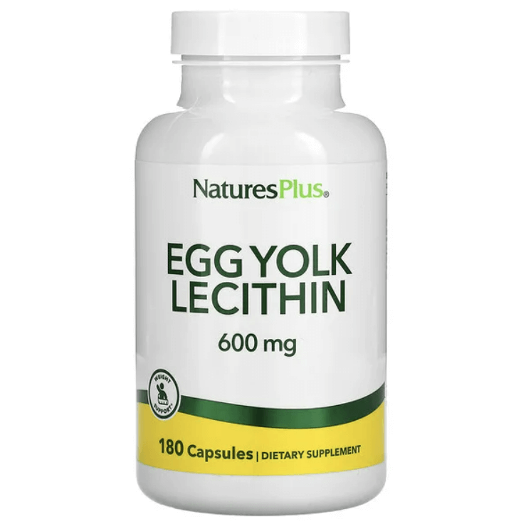 Egg Yolk Lecithin, 300 mg, 180 capsules, NaturesPlus