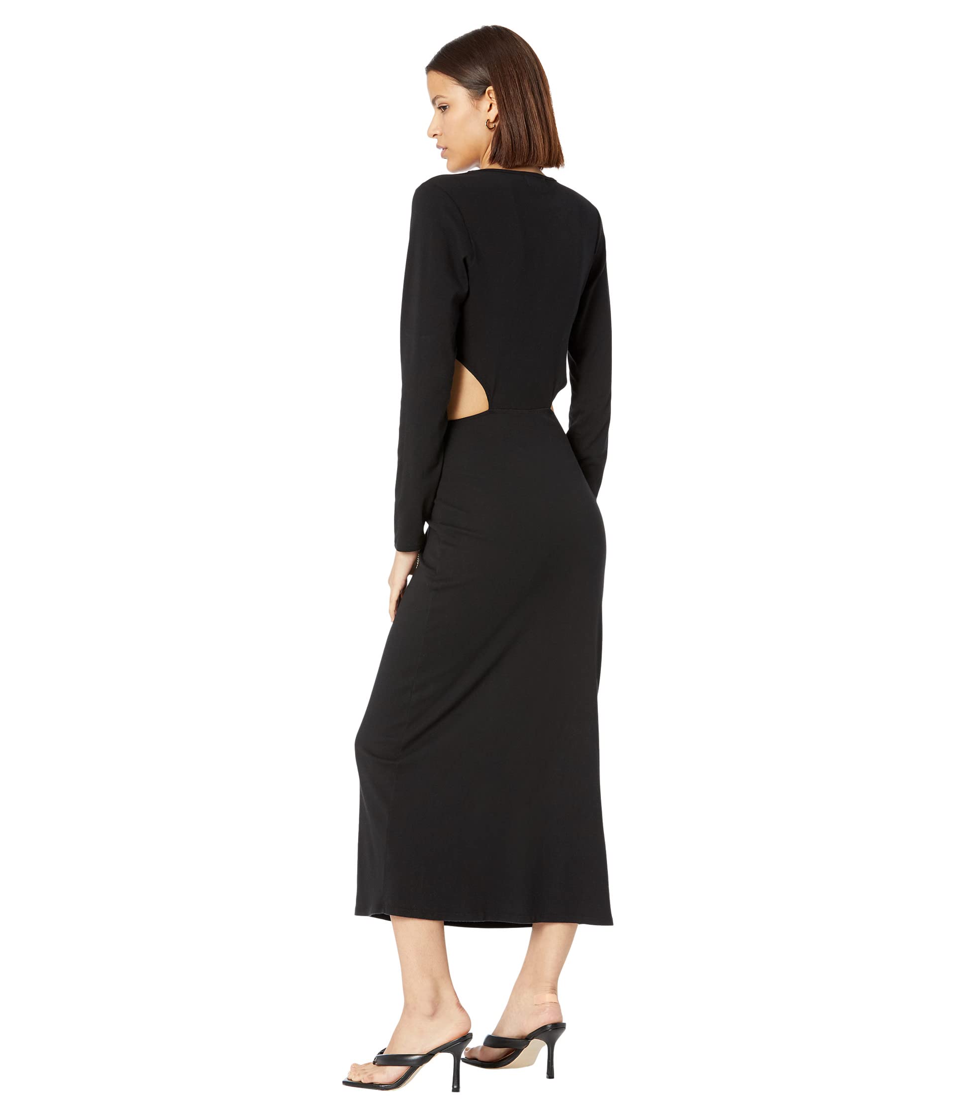 bella dahl dress, Long Sleeve Twist Maxi Dress